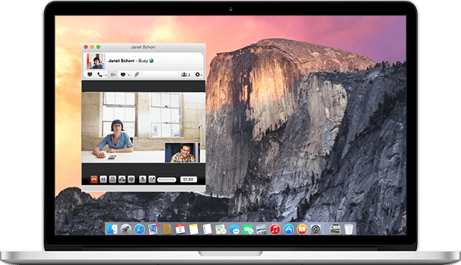 skype for business mac change picture
